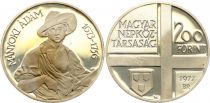 Hungary 200 Forint - Ádám Mányoki - 1977 - Silver
