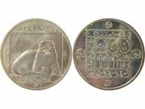 Hungary 200 Silver Forint, Otter - 1985 BP Budapest