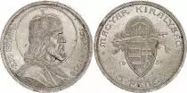 Hungary 5 Pengo,  Portrait de St Stephane -1938