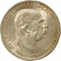 Hungary Francis Joseph I - Silver Korona - 1916 KB Kremnica