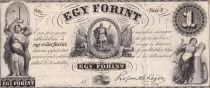 Hungr�a 1 Forint - Uniface - ND (1852) - P.S141