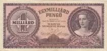Hungr&iacute;a 1 Milliard de pengo - Head of woman - 1946