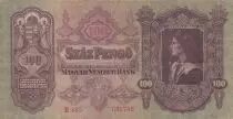 Hungr�a 100 Forint  - King Matyas 1930 - VF - P.98