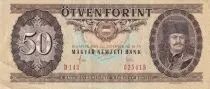 Hungr�a 50 Forint - Ferenz Rakoczi - Battle, horse riders- 1983 - P.170f