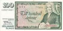 Iceland 100 Kronur - Arni Magnusson - 1961 - UNC - P.50