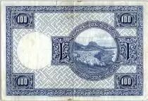 Iceland 100 Kronur, J. Sigurdsson  - Herd of sheep  - 1946 - P.35 a
