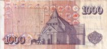 Iceland 1000 Kronur - B.B. Sveinsson - Church - 2001 (2009) - P.59