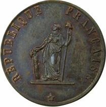 IInd Republic - Copper Medal, February Revolution - 1848