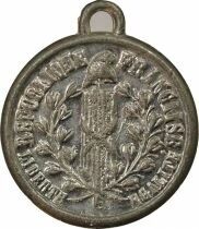 IInd Republic - Tin Medal,  February Revolution - 1848