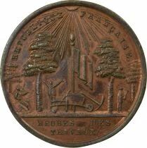 IInd Republic, Emile Thimas - Copper Medal, National Workshops - 1848