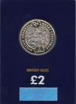 Ile de man 2 pounds - Charles III - Noël - 2023 - FDC