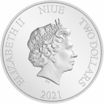 Ile Niue 2 Dollars - 1 oz Argent - Empress Pirate des Caraïbes - 2022