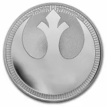 Ile Niue Alliance Rebelle - Star Wars - 1 Once Argent Niue 2022