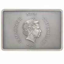 Ile Niue Garde pr&eacute;torienne - Star Wars? - 2 Dollars Couleur 2020