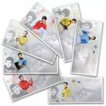 Ile Niue Livre collector 7 billets Argent - Star Trek Original - Niue 2018