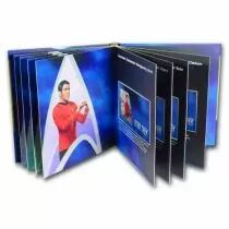 Ile Niue Livre collector 7 billets Argent - Star Trek Original - Niue 2018