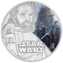 Ile Niue Luke Skywalker - Star Wars? - 2 Dollars couleur 2017