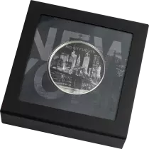 Iles Cook New York - Les lumières de la Grande Ville - 1 Once Argent Îles Cook 2022