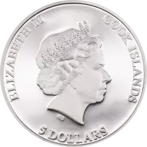 Iles Cook New York - Les lumières de la Grande Ville - 1 Once Argent Îles Cook 2022