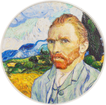 Iles Cook Vincent Van Gogh - Les maîtres de l\'Art  - 2 Onces Argent Couleur Îles Cook 2022