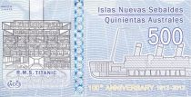 Iles Jason 500 Australes, Titanic (1912-2012) - 2012