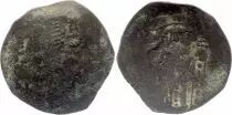 Imperio Bizantino Alexis III - Aspron Trachy, Type 3 - 1195 / 1203 Constantinople