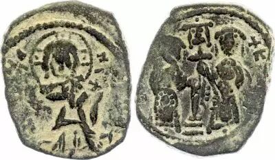 Imperio Bizantino Constantin X - Follis, Classe 1, avec Eudoxie - 1059 / 1167 Constantinople