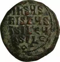 Imperio Bizantino Follis - Anonymous - Constantinople - Type A2