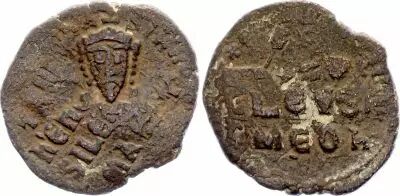 Imperio Bizantino L�on VI - Follis, Seul - 886 / 908 Constantinople