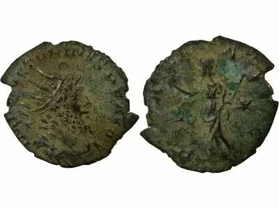 Imperio Galo Antoninianus - Victorinus - PAX AVG - Cologne