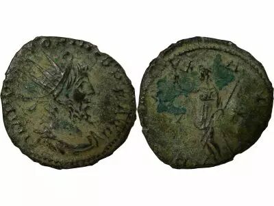 Imperio Galo Antoninianus - Victorinus - PAX AVG - Cologne