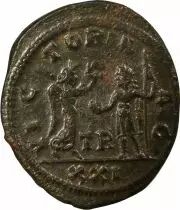 Imperio Romano Antoninianus - Diocletian - VICTORIA AVG - Tripoli