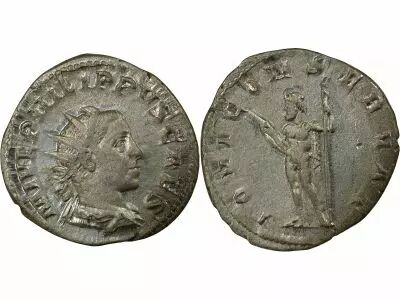 Imperio Romano Antoninianus - Philip II - IOVI CONSERVAT - Rome