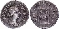 Imperio Romano Denarius, Faustina II (146-175) - SAECVLI FELICIT