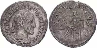 Imperio Romano Denarius, Maximinus I (235-238) - SALVS AVGVSTI