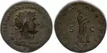 Imperio Romano Dupondius - Hadrien - PIETAS AVGVSTI S C - (121-123)