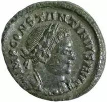 Imperio Romano Nummus, Constantin I - Soli Invicto (312)