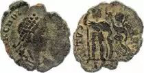 Imperio Romano Suleiman II - Fals, Dat&eacute; - 595 AH