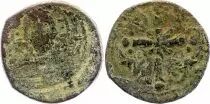 Impero bizantino Jean I - Follis, Anonyme, Classe A1 - 970 / 976 Constantinople