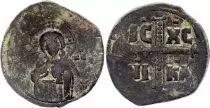 Impero bizantino Michel IV - Follis, Anonyme, Classe C - 1034 / 1041 Constantinople