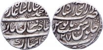 Inde 1 Roupie Muhammad Shah - Atelier de Deli - 1744 - Argent