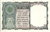 Inde 1 Rupee, Colonne aux Lions - 1949-51 - P.71 b