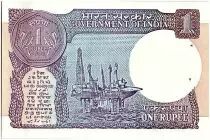 Inde 1 Rupee, Plateforme pétrolière - 1990 - P.78