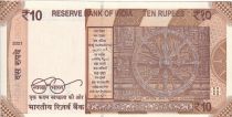 Inde 10 Rupees - Gandhi - 2021 - P.NEW