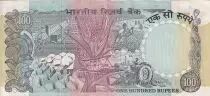 Inde 100 Rupees - Agriculture - ND (1979) - P.86a