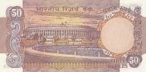 Inde 50 Rupees - Colonne aux Lions - Parlement - 1978 - P.84 c