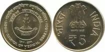 Inde NEW.2011 5 Rupees, 100 ans de la Recherche Medical Indienne