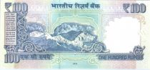 Inde P.105.new 100 Rupees, Mahatma Gandhi - Montagne - 2016