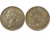 Indes Britanniques Victoria - Silver Rupee, 28 Berries - 1840