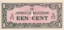 Indes N&eacute;erlandaises 1 Cent - Vert et rose - S&eacute;rie S.FG - 1942